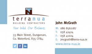 Terra Nua Business Card JOhn McGrath