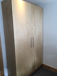 Office wooden storage unit by Terra Nua Carpenters